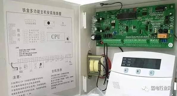 店铺防盗报警工作原理,室内防盗报警按钮接线