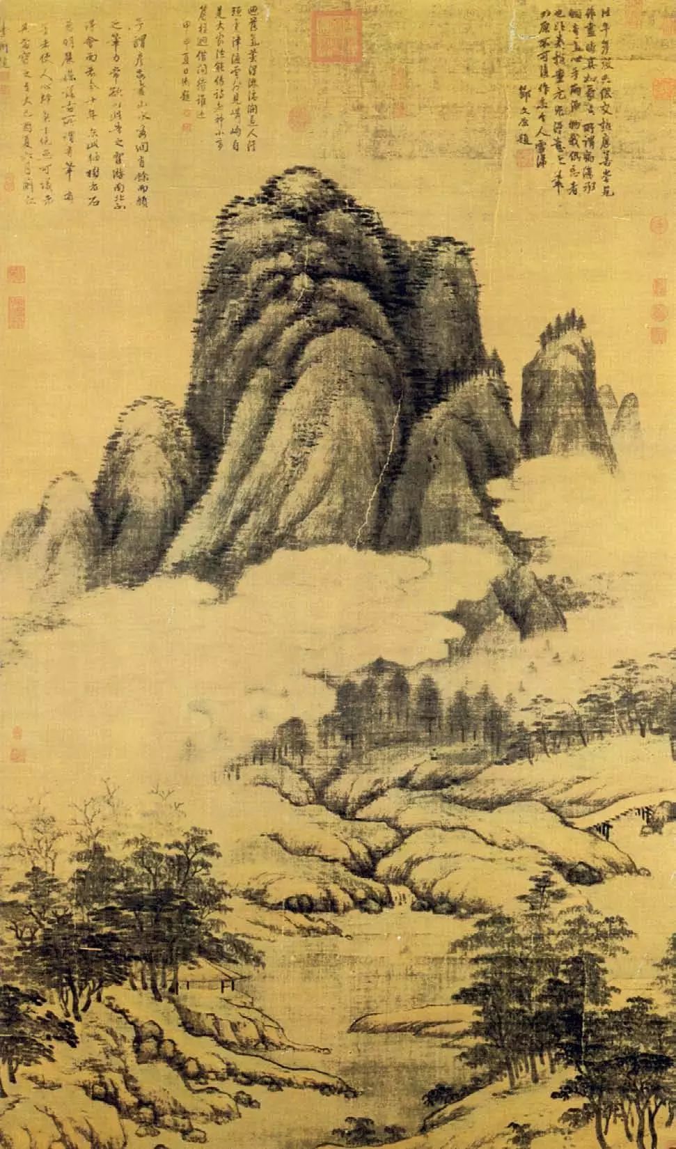 元代绘画流行趋势图,元代绘画艺术发展状况