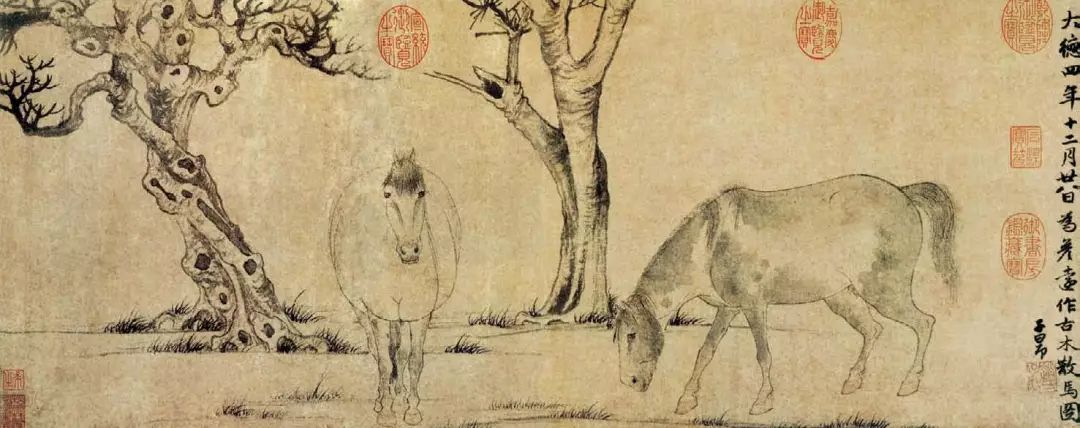 元代绘画流行趋势图,元代绘画艺术发展状况
