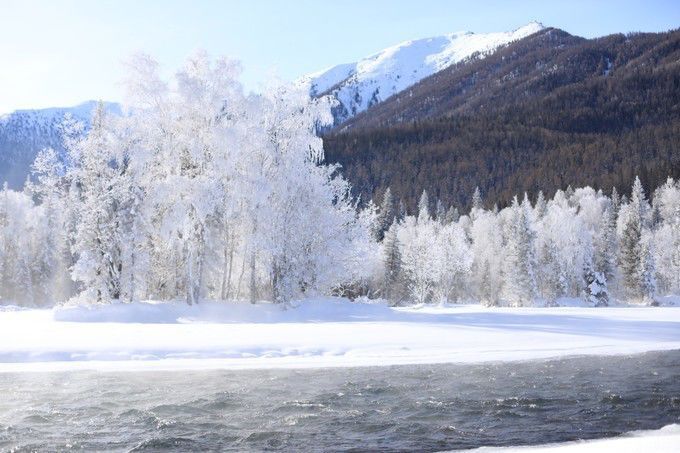 喀纳斯秋雪美景,喀纳斯雪国