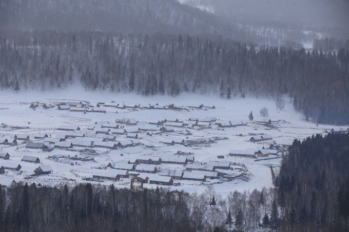 喀纳斯秋雪美景,喀纳斯雪国