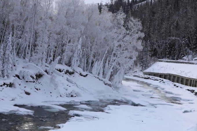 喀纳斯秋雪美景,喀纳斯雪国