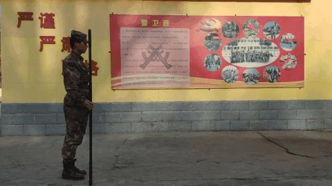 学少林棍法,军中少林