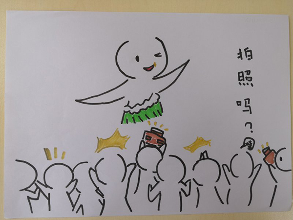 暖闻｜女实习医生画漫画和病人交流，化解认知障碍和沟通困难