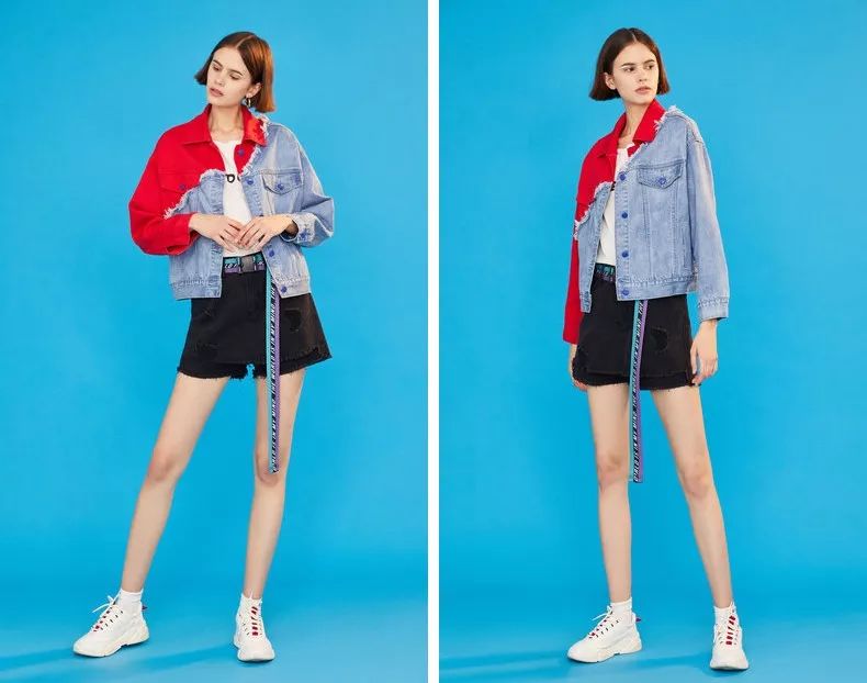 惊喜很多的衣服,今年最流行大版牛仔外套