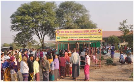 传递光明，爱无国界——福州眼科医院“缅甸光明行”圆满成功百余名白内障患者重获光明