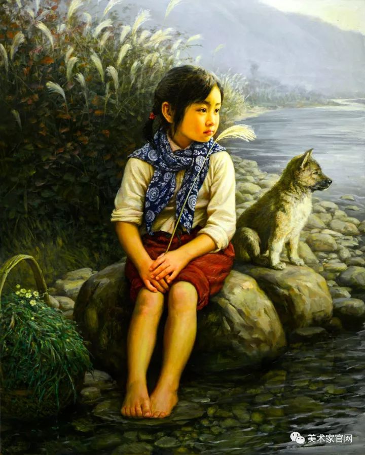 这是我见过最美的油画,日本女生最美的油画