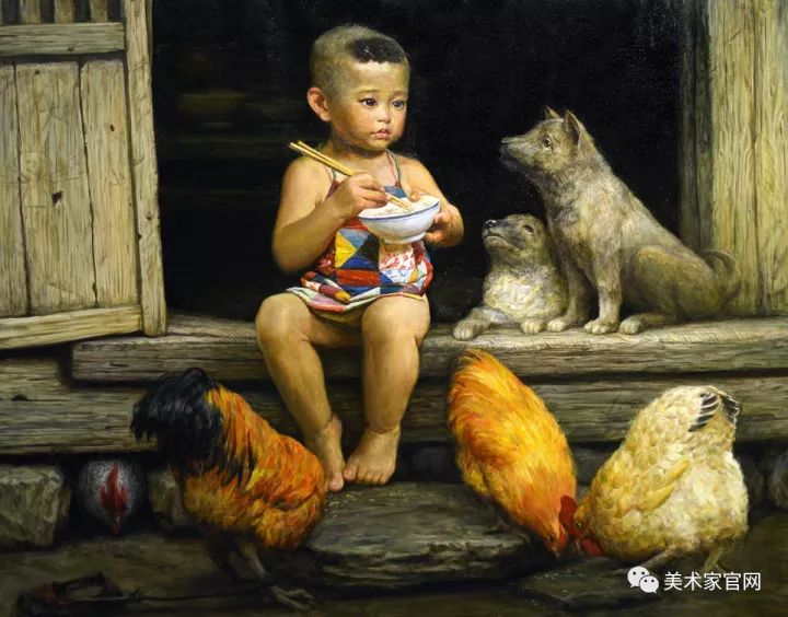 这是我见过最美的油画,日本女生最美的油画