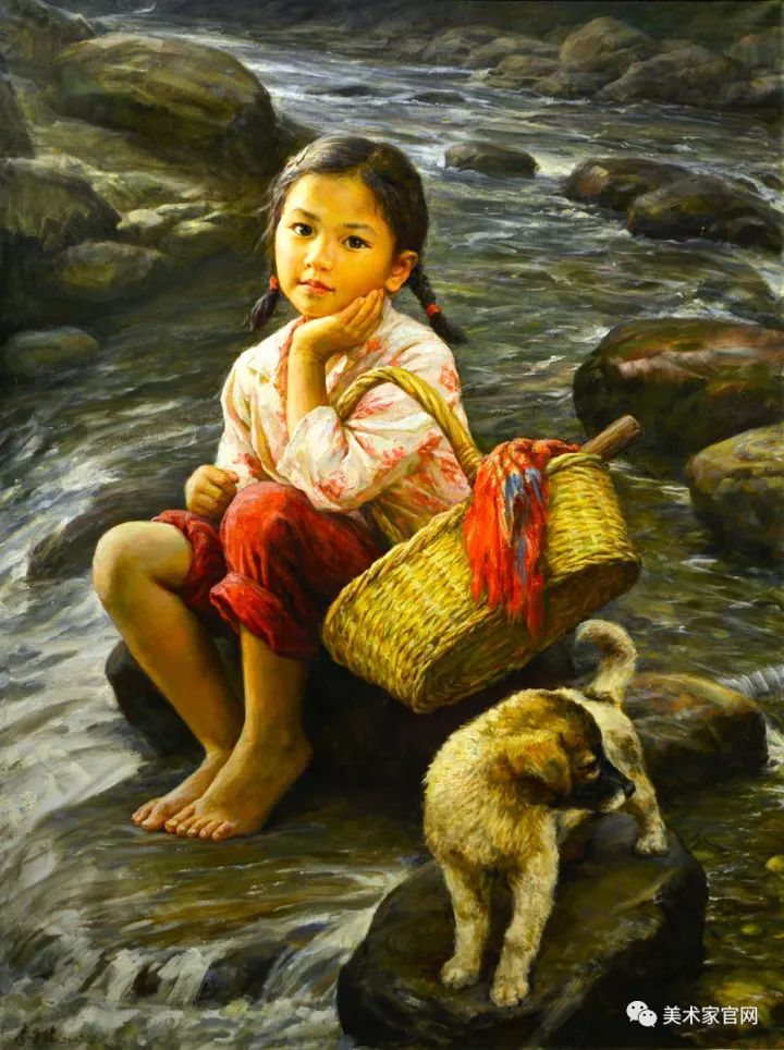 这是我见过最美的油画,日本女生最美的油画