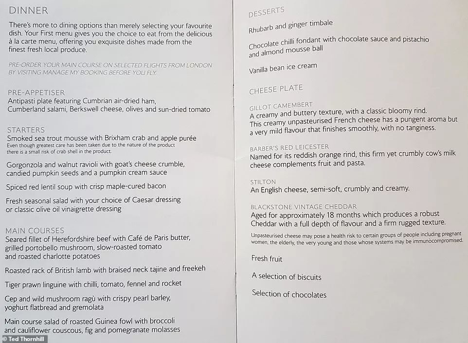 世界各国飞机头等舱对比,飞机的头等舱到底有多豪华