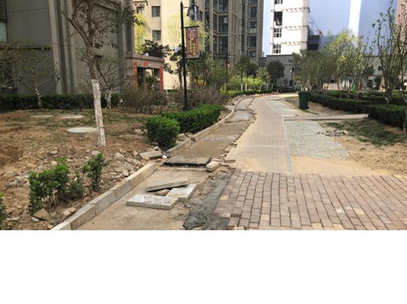 *安泰**志高国际小区道路破损严重居民急盼修复