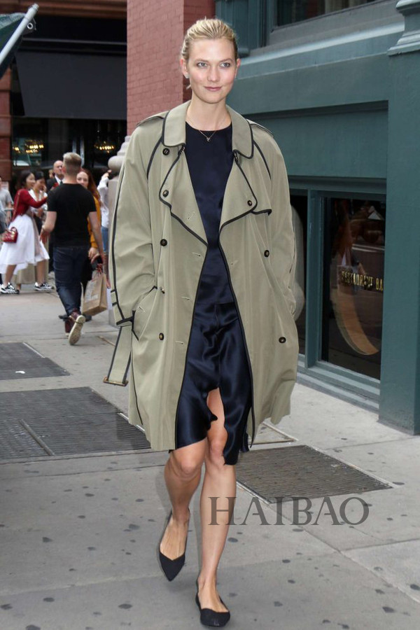 风衣正确穿搭,一件风衣怎么搭出3种不同风格