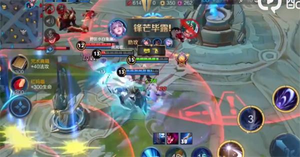 梦泪露娜打法教学,超强露娜带飞无限连加90多输出