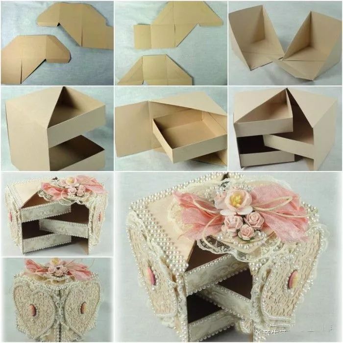 废旧快递盒不要扔改造一下,快递盒变废为宝简单好看