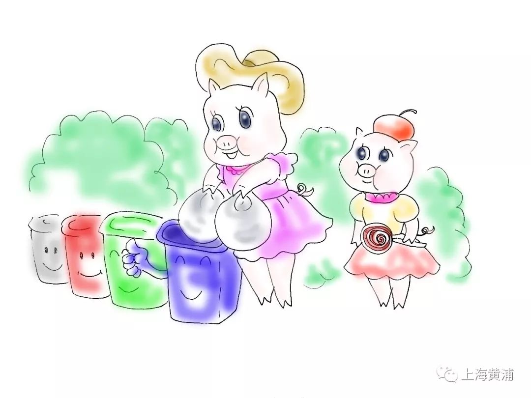 干垃圾和湿垃圾区分动画,漫画关于有害垃圾你必须知道