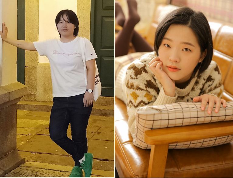 假小子变装惊艳全场的样子,肿眼泡假小子