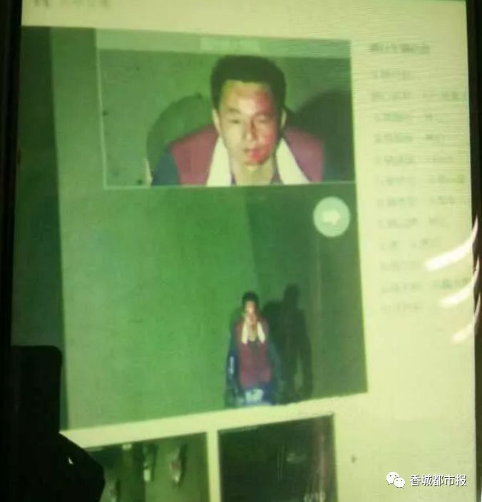 男子满身血迹,一名男子满脸是血跑到派出所报警