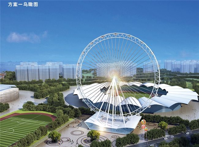 秦皇岛摩天轮建在哪,秦皇岛市旋转摩天轮