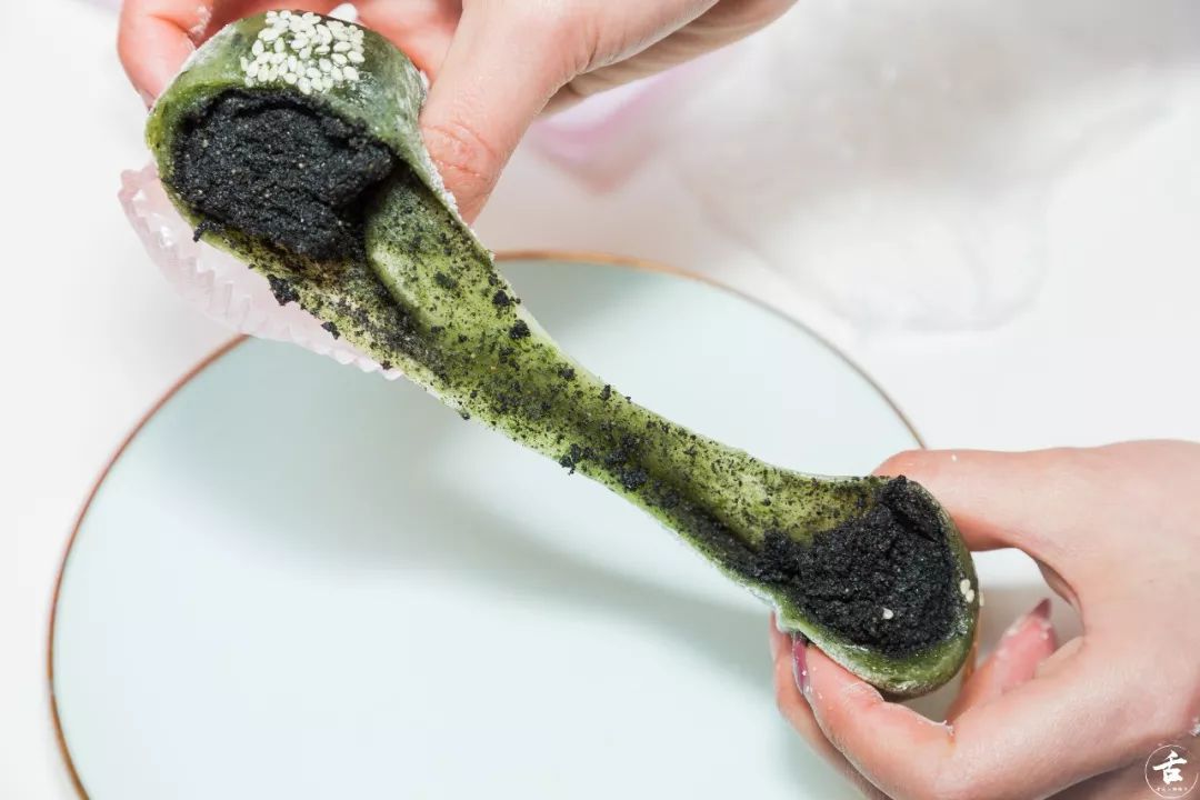 好吃的青团美篇,春天蒙山人必吃的青团