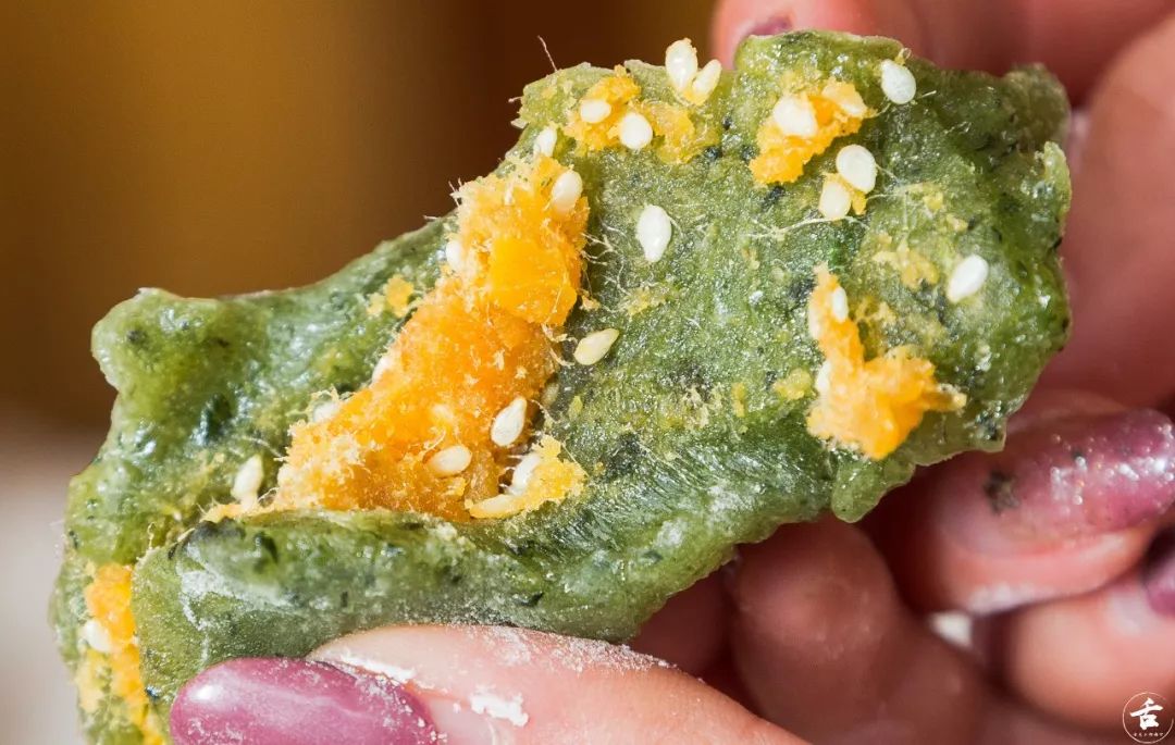 好吃的青团美篇,春天蒙山人必吃的青团