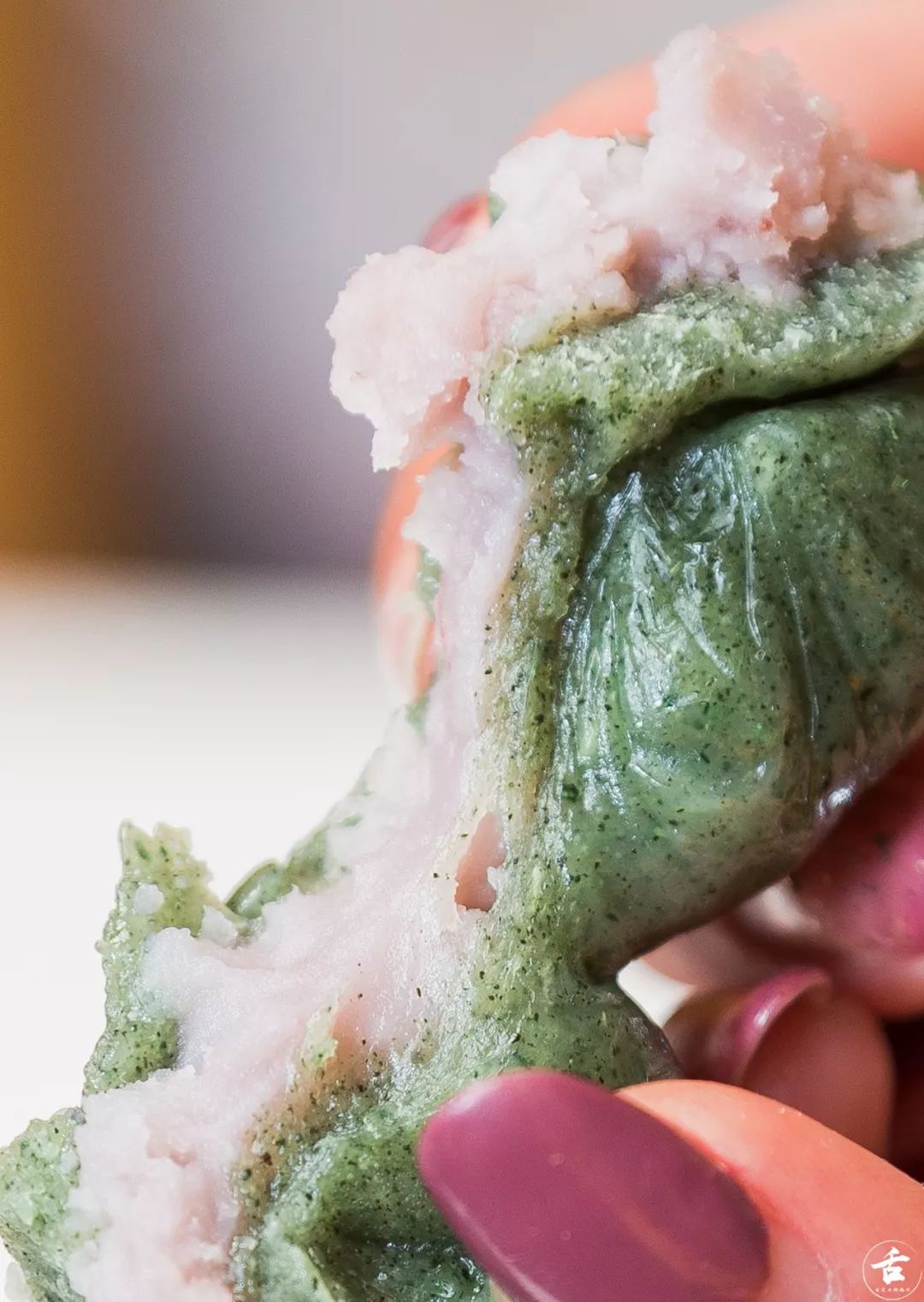 好吃的青团美篇,春天蒙山人必吃的青团