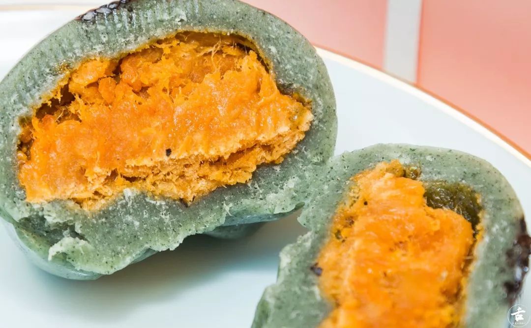 好吃的青团美篇,春天蒙山人必吃的青团