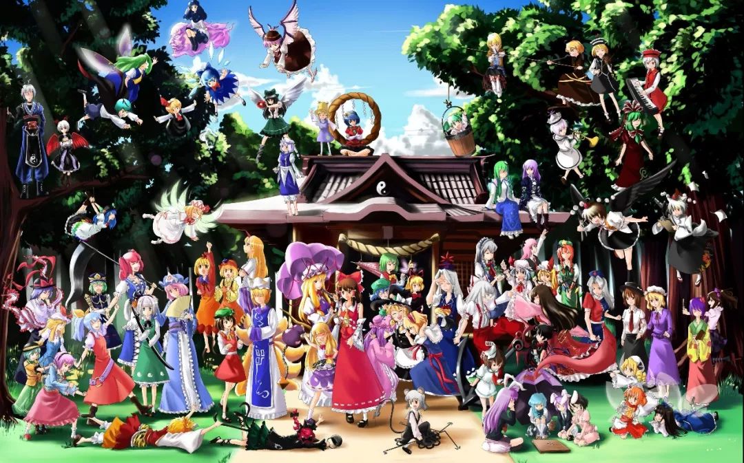 动漫东方幻想乡,幻想乡壁纸