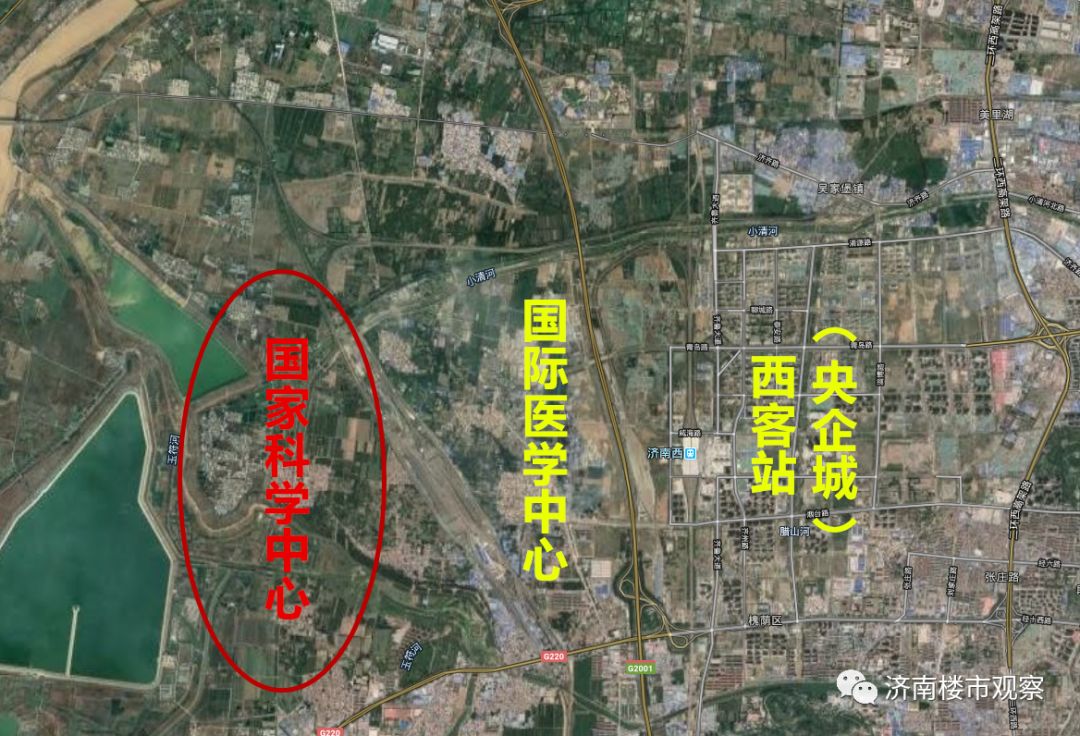 济南西站片区发展规划图,济南西客站未来的发展方向