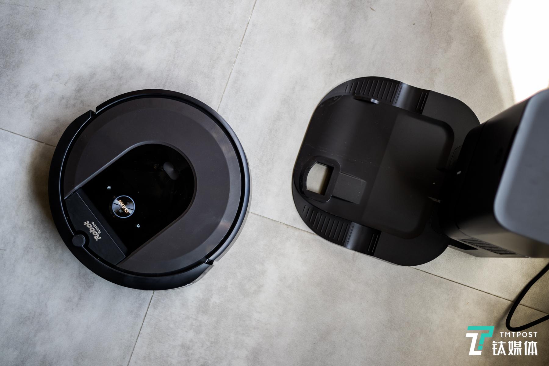 告别清理尘盒的烦恼,iRoboti7+扫地机器人及自动集尘系统体验|钛极客
