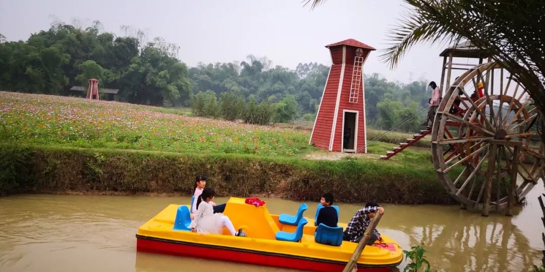 假期游玩美食,江南水乡休闲农庄