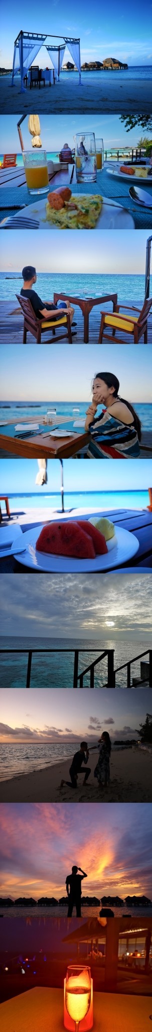 日出日落，风雨相陪，像素拍不出的美——马代可可波杜希蒂，升级超豪水的幸运鹅