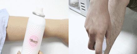 ⊙超管用！不用刮、零疼痛，轻轻一抹就能「快速脱毛」