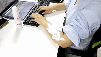 ⊙超管用！不用刮、零疼痛，轻轻一抹就能「快速脱毛」