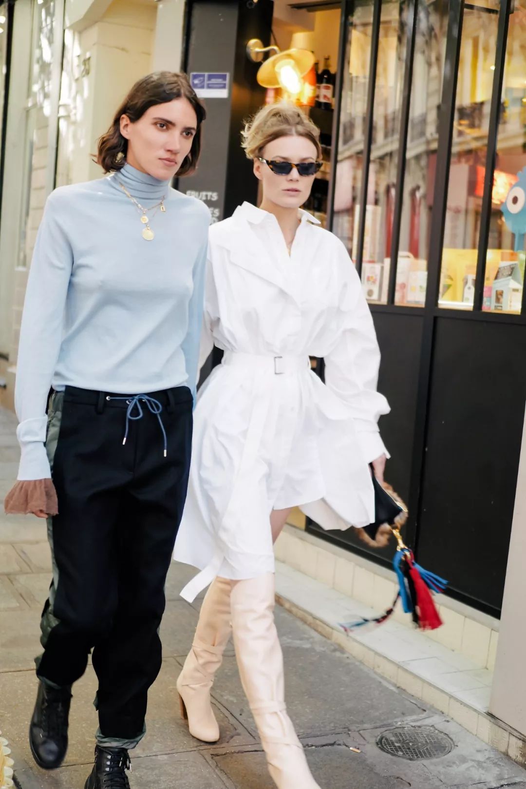 我敬吴宣仪娜扎的“鸡腿裤”一杯!今年瘦腿靠你了昂