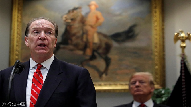 世行行长谈应对全球性贫困,世行新行长靠谱吗