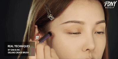 ins日杂清透眼妆适合居家的小仙女,教你两分钟就能搞定的眼妆画法