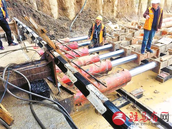 解放南路立交桥工程,日新立交桥施工