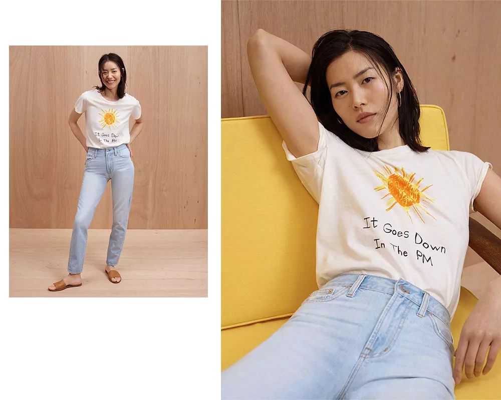 刘雯*服私**里出镜率最高的三种风格短袖，就这么穿了