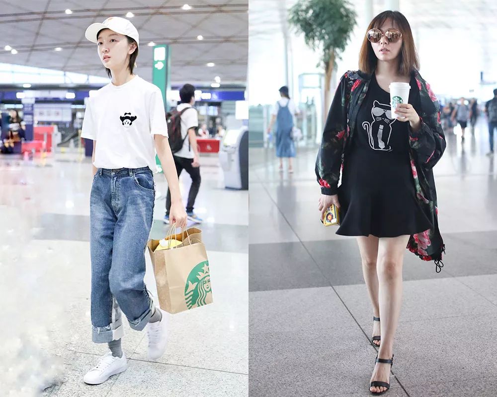 刘雯*服私**里出镜率最高的三种风格短袖，就这么穿了