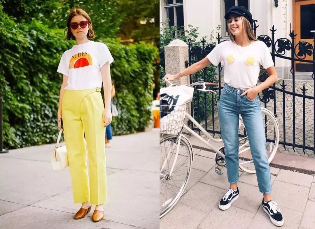 刘雯*服私**里出镜率最高的三种风格短袖，就这么穿了