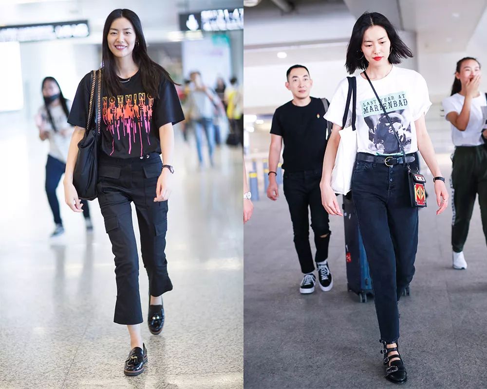 刘雯*服私**里出镜率最高的三种风格短袖，就这么穿了