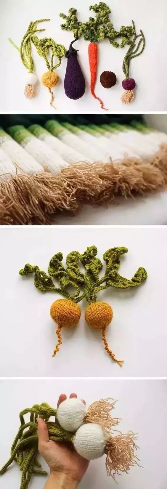 毛线编织水果宝宝教程,0到3岁宝宝手工编织完整版