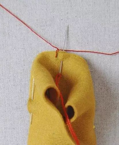 【布艺手工】这么美的花不用十分钟就做了出来！（附图解教程）