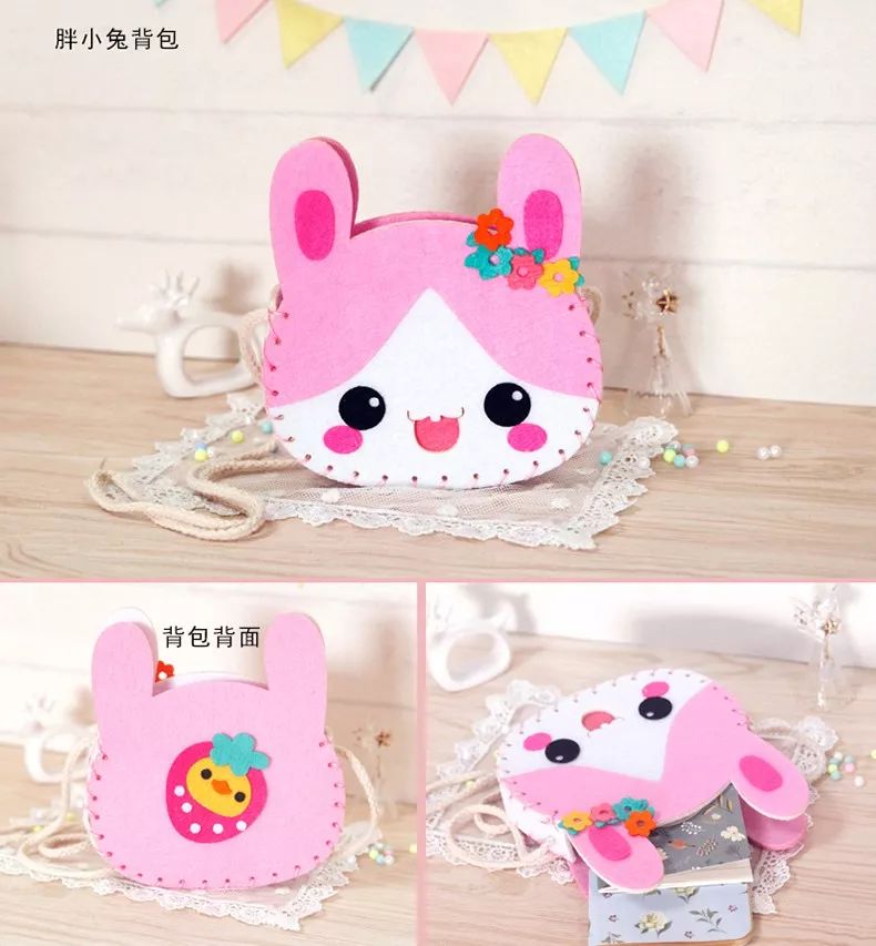 【布艺手工】这么美的花不用十分钟就做了出来！（附图解教程）