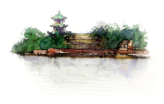 望江楼千古绝对谁写的,成都望江楼古建筑群