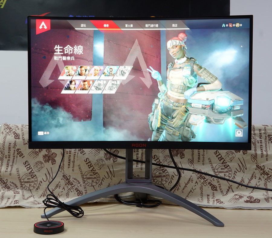 ag273qxp显示器实用测评,爱攻ag273qxp-d显示器开箱