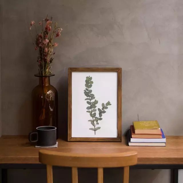 干花制作手工画,做手工diy干花