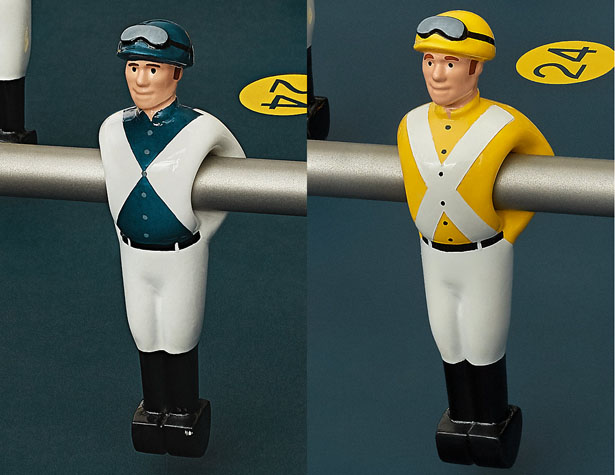 手动足球桌制作,足球桌游手工制作