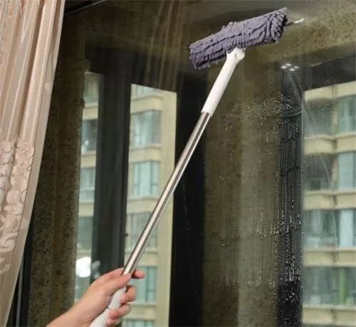 外边带护栏挡着的玻璃窗如何擦拭,窗户玻璃怎么擦才能擦干净