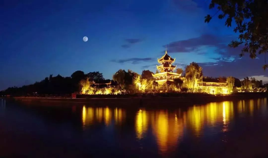 成都美图夜景,高清成都美景的图片